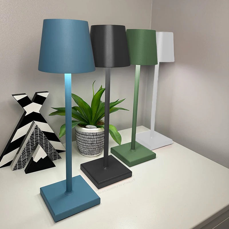 Rechargeable Table Lamp with Touch Dimming and 24-Hour Battery Life All Vera Mart