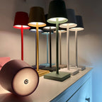 Rechargeable Table Lamp with Touch Dimming and 24-Hour Battery Life All Vera Mart