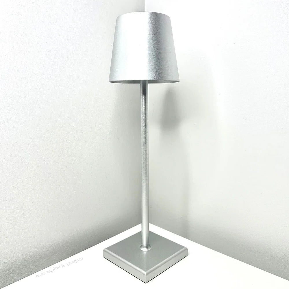 Rechargeable Table Lamp with Touch Dimming and 24-Hour Battery Life All Vera Mart