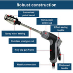 High Pressure Hose Attachment with Dual Rotating Nozzles and Adjustable Pressure All Vera Mart