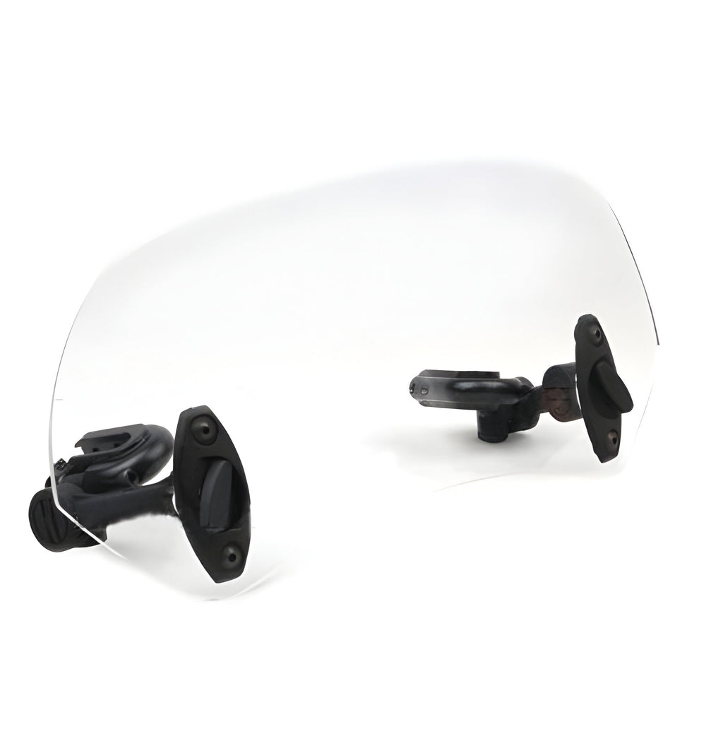 Windshield Extension Panel with Double Hinge Adjustment and Universal Clamp Mount All Vera Mart