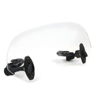 Windshield Extension Panel with Double Hinge Adjustment and Universal Clamp Mount All Vera Mart