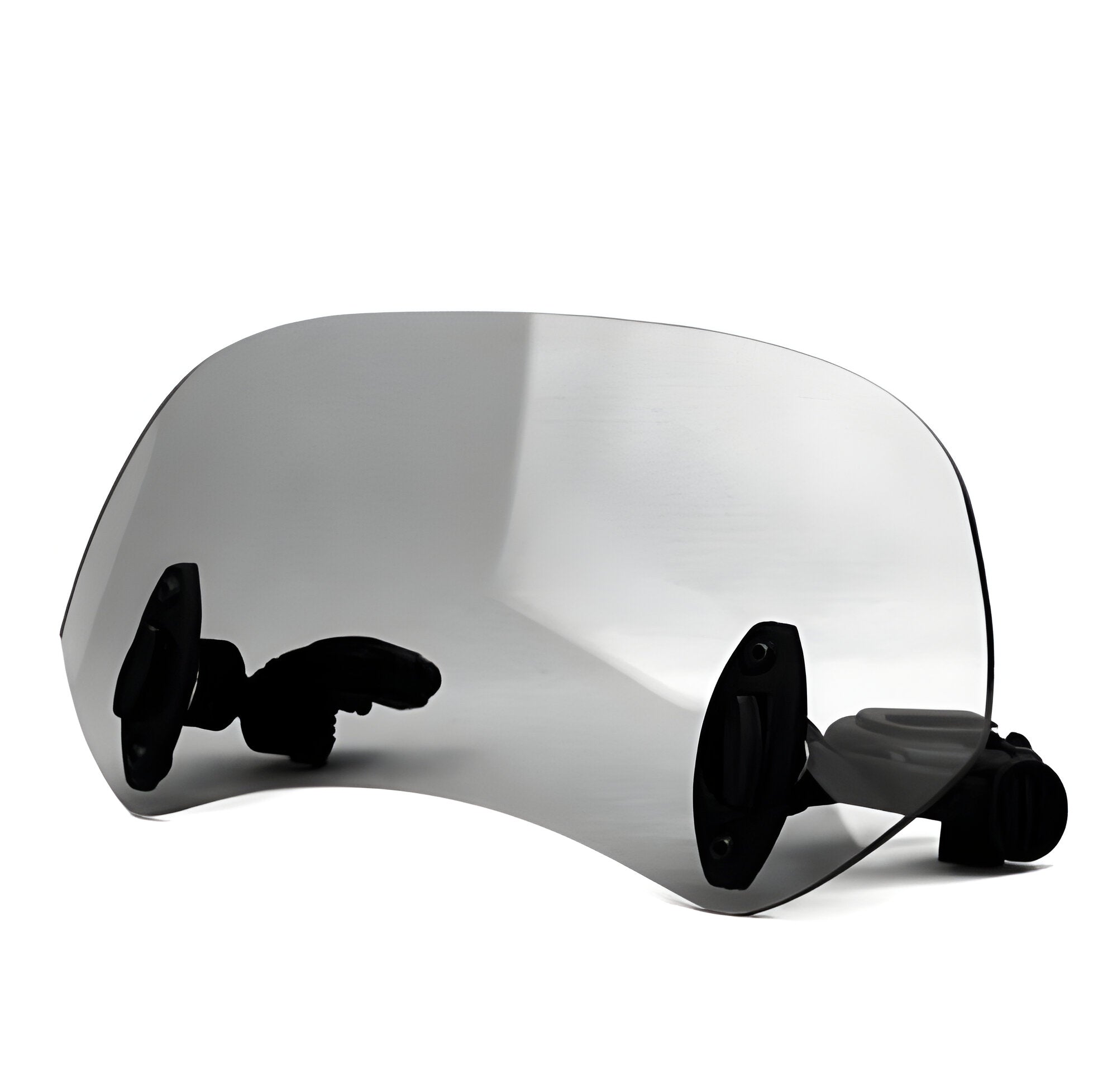 Windshield Extension Panel with Double Hinge Adjustment and Universal Clamp Mount All Vera Mart