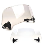 Windshield Extension Panel with Double Hinge Adjustment and Universal Clamp Mount All Vera Mart