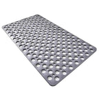 Suction Cup Shower Mat with a Textured Surface and Water Drainage in Seven Colors