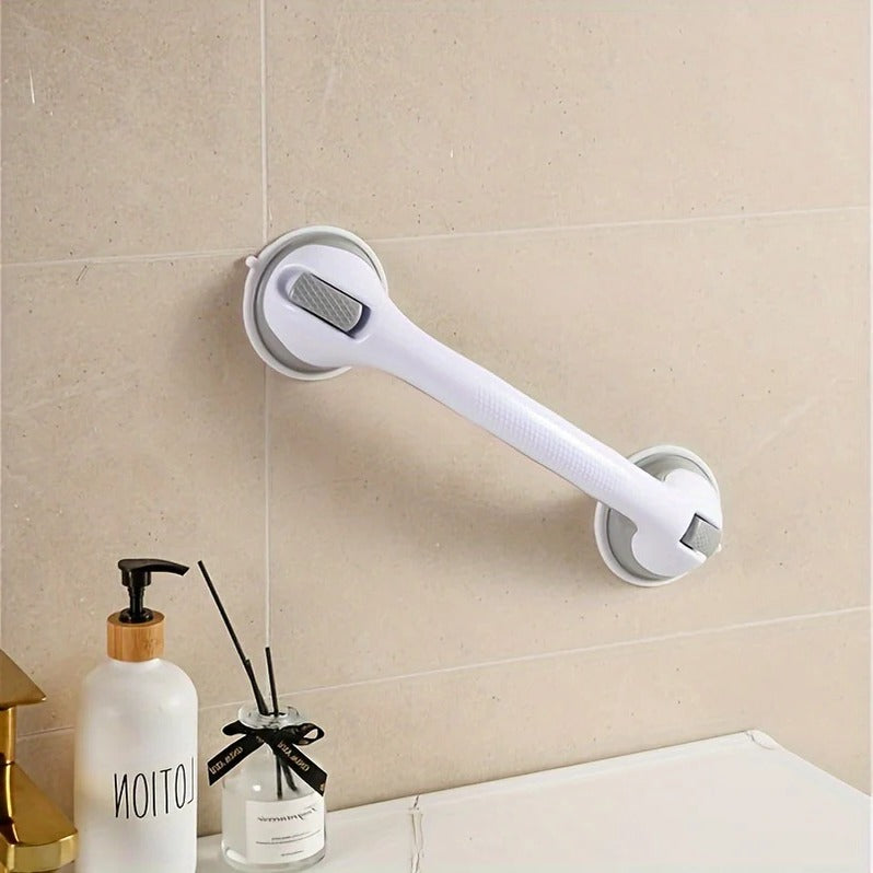 Bathroom Safety Bar with Dual Locking Suction Cups and 300lb Weight Capacity All Vera Mart