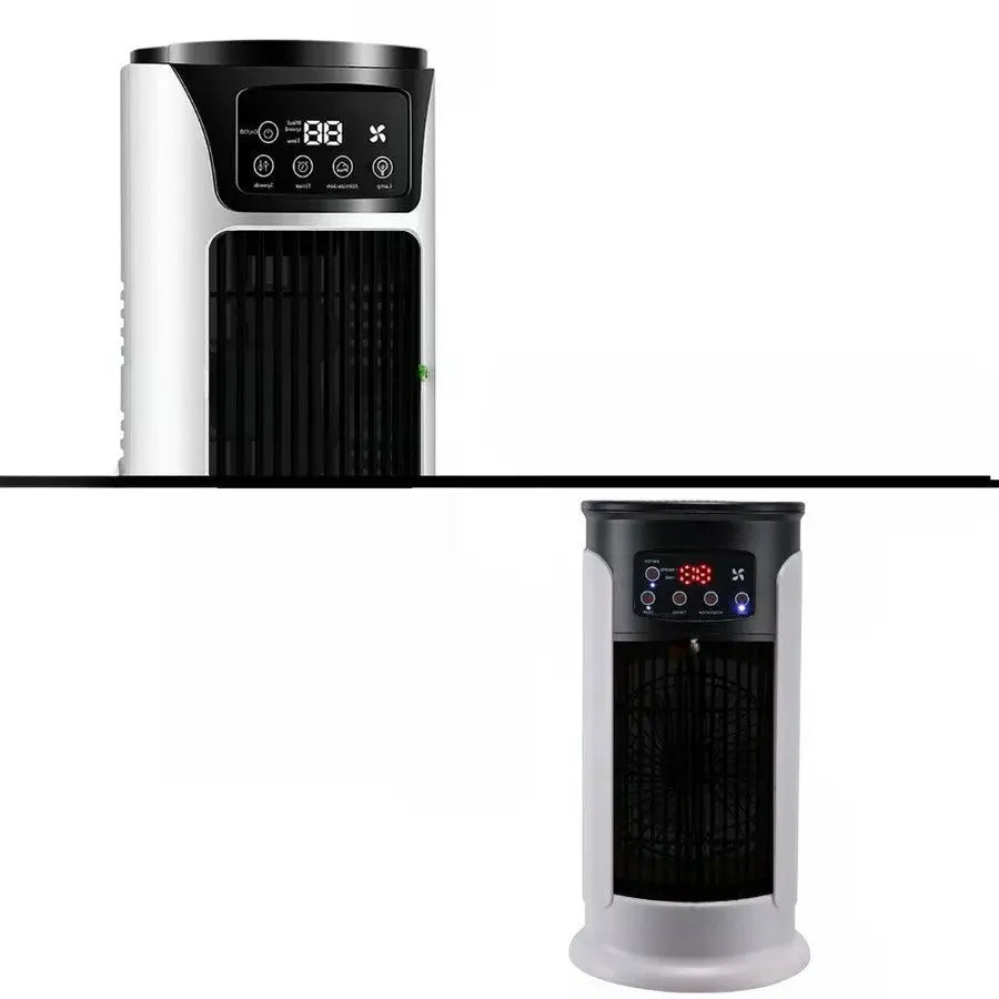 Portable Air Cooler with Windowless Cooling and Humidifier, Quiet 8-Hour Timer All Vera Mart