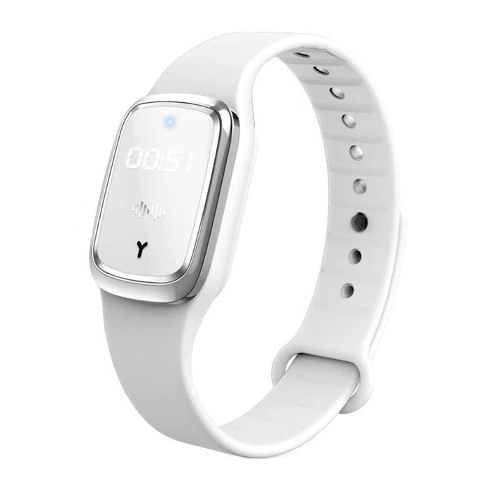 Ultrasonic Mosquito Repellent Wristband with Three Blocking Modes and 130-Hour Runtime All Vera Mart