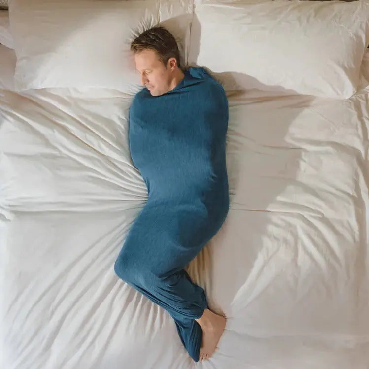 Swaddle Blanket for Adults with Gentle Compression and Breathable Knit, Adjustable Fit All Vera Mart