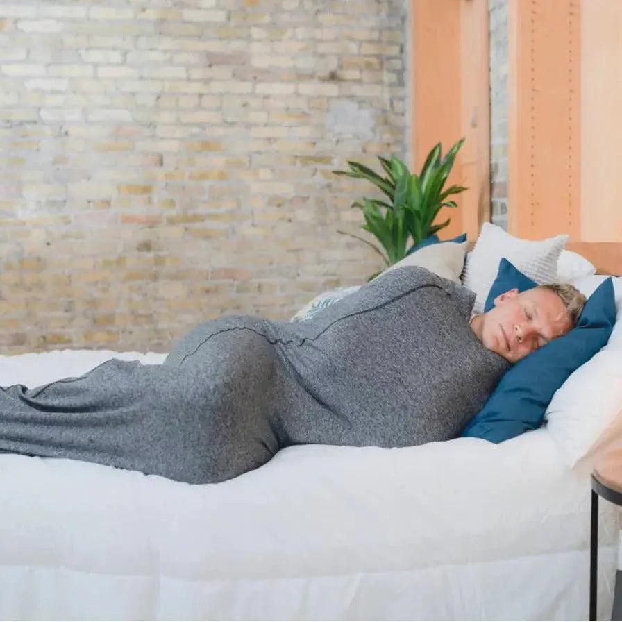 Swaddle Blanket for Adults with Gentle Compression and Breathable Knit, Adjustable Fit All Vera Mart