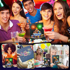 3D Birthday Card with LED Lights and Birthday Music, Pop-Up Cake Design All Vera Mart