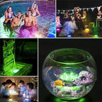Waterproof LED Pool Light with 16-Color Remote and 360-Degree Illumination All Vera Mart