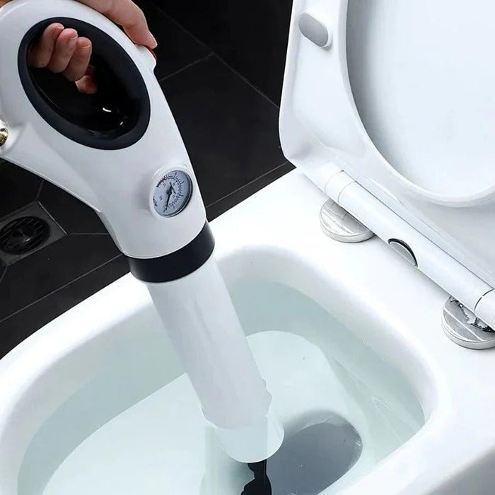 Manual Air Pressure Drain Unblocker with Trigger Control for Household Drains All Vera Mart