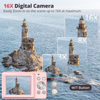 Digital Camera with 1080p Video and Auto Brightness for Everyday Photography All Vera Mart