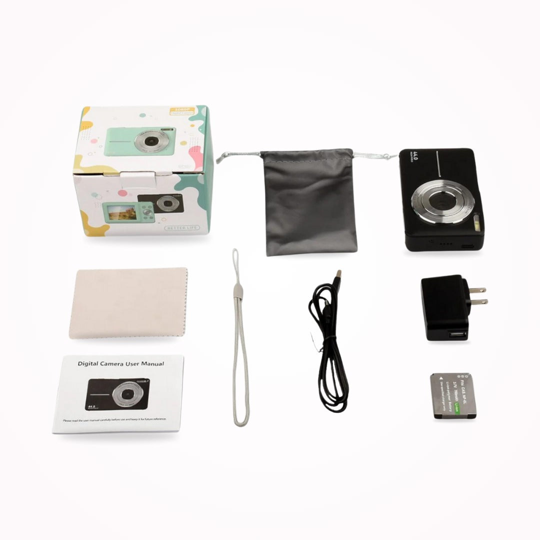 Digital Camera with 1080p Video and Auto Brightness for Everyday Photography All Vera Mart