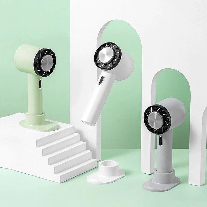 Rechargeable Cooling Fan with Concentrated Airflow and Three Speed Settings All Vera Mart