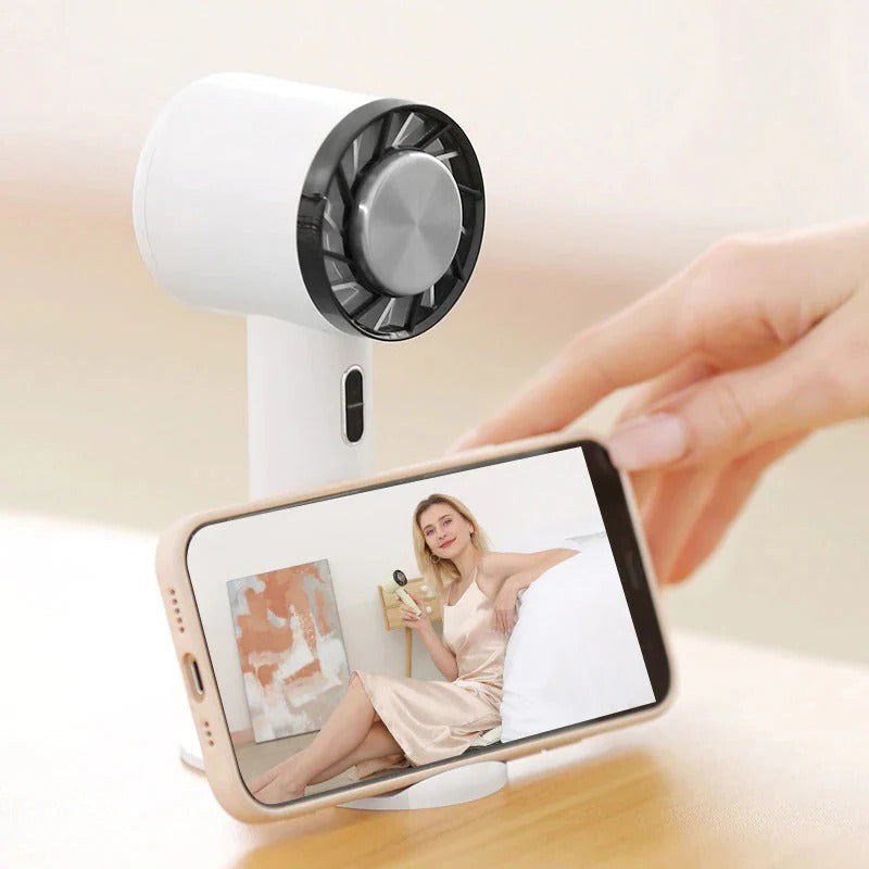 Rechargeable Cooling Fan with Concentrated Airflow and Three Speed Settings All Vera Mart