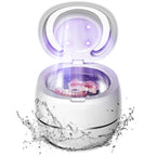 Ultrasonic Denture Cleaner with Battery Option and Dual Voltage, 42000Hz All Vera Mart