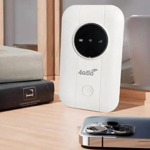 Mobile WiFi Hotspot with 5G Support and 150 Mbps Speed, Compact Portable Design All Vera Mart