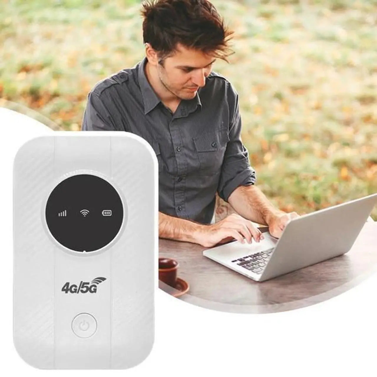 Mobile WiFi Hotspot with 5G Support and 150 Mbps Speed, Compact Portable Design All Vera Mart