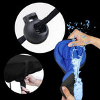 Gel Padded Bicycle Saddle Cover with Ventilation Hole and Drawstring All Vera Mart