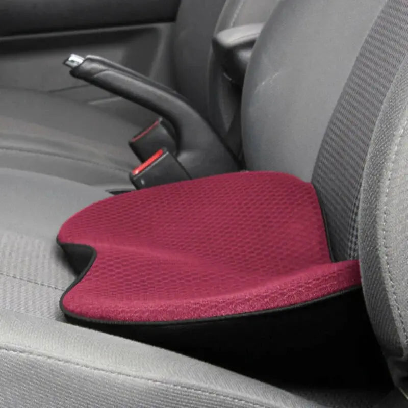 Seat Cushion for Short Drivers with 3.5 in Lift and Memory Foam, Removable Cover All Vera Mart