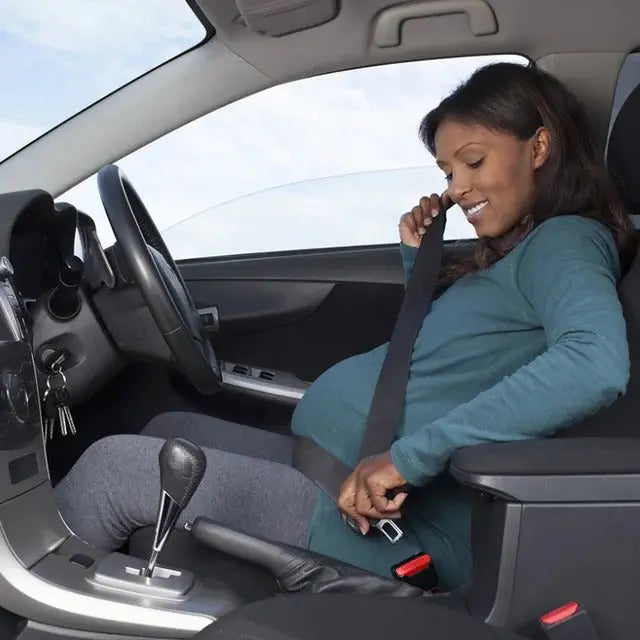 Seat Belt Extender with Reinforced Metal Tongue and Compact Portable Design, Set of 2 All Vera Mart
