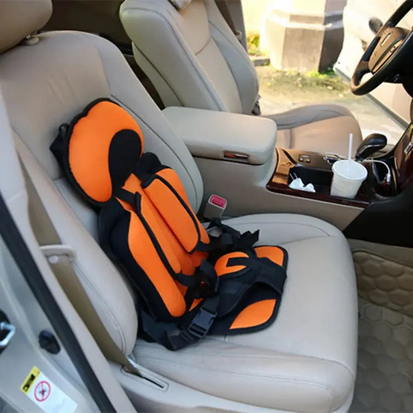 Portable Booster Seat with Five-Point Harness and Removable Machine-Washable Cover All Vera Mart