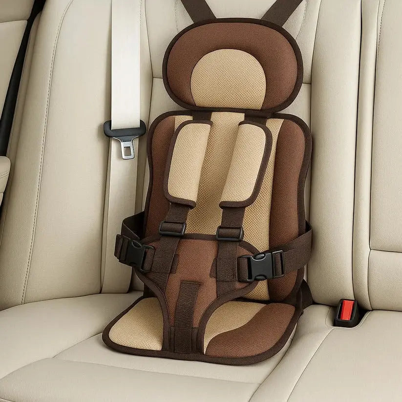 Portable Booster Seat with Five-Point Harness and Removable Machine-Washable Cover All Vera Mart