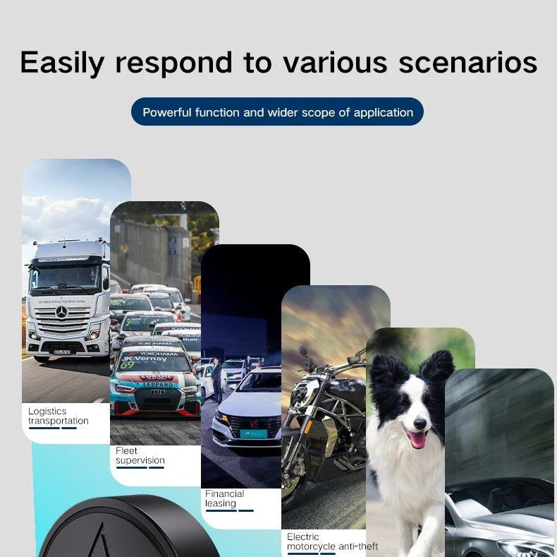 Mini GPS Tracker with 4G LTE and 30-Day Battery, Weather-Resistant Magnetic Design All Vera Mart