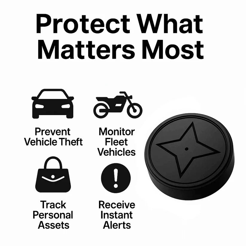 Mini GPS Tracker with 4G LTE and 30-Day Battery, Weather-Resistant Magnetic Design All Vera Mart