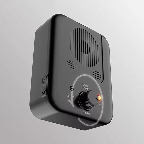 Rechargeable Ultrasonic Bark Control Device with Automatic Detection and Adjustable Frequency All Vera Mart