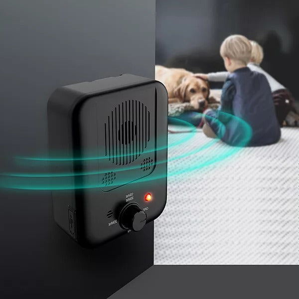 Rechargeable Ultrasonic Bark Control Device with Automatic Detection and Adjustable Frequency All Vera Mart