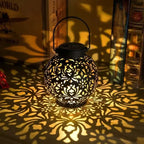 Solar Pendant Light with Remote Control and Adjustable Brightness, Weather Resistant LED All Vera Mart