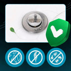 Sink Stopper with Pop Up Plug and Removable Strainer, Dual-Layer Silicone Seal All Vera Mart