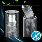 Sink Stopper with Pop Up Plug and Removable Strainer, Dual-Layer Silicone Seal All Vera Mart