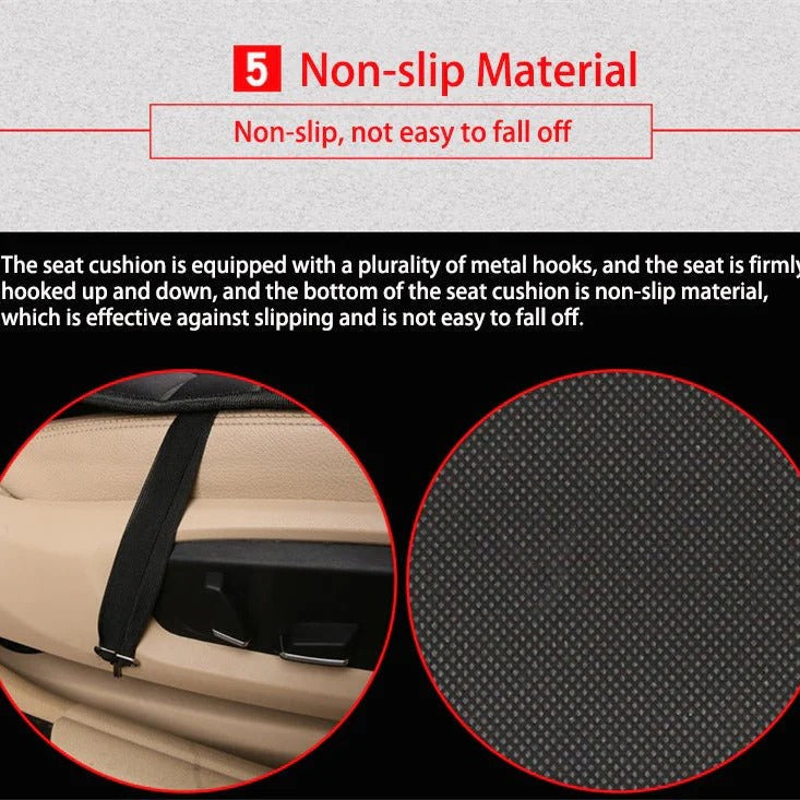 Car Seat Heating Pad with Dual Power Settings and Anti-Slip Backing All Vera Mart