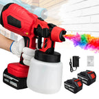 Battery-Powered Paint Sprayer with Adjustable Flow Control and Multiple Spray Patterns All Vera Mart