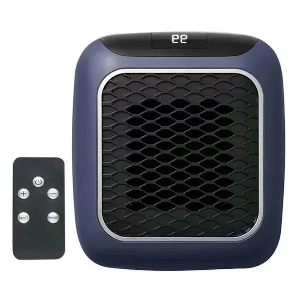 Plug-In Electric Heater with Digital Thermostat and 12-Hour Timer, 800W Ceramic All Vera Mart