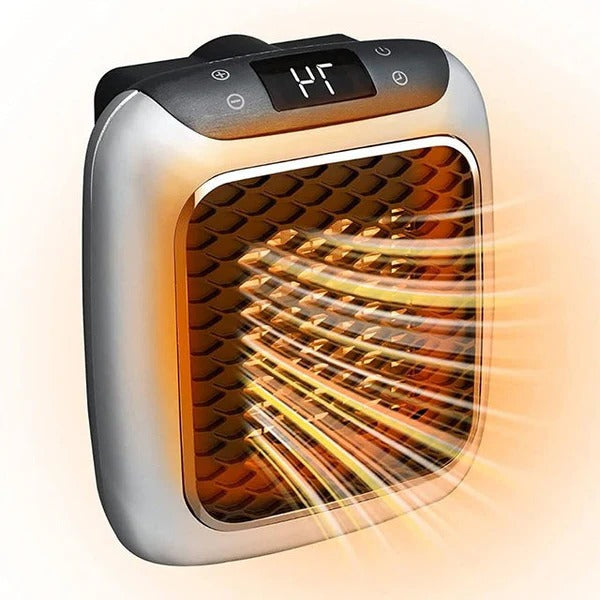 Ceramic Wall Heater with Digital Timer and Overheat Protection, 800W All Vera Mart