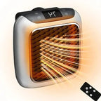 Plug-In Electric Heater with Digital Thermostat and 12-Hour Timer, 800W Ceramic All Vera Mart