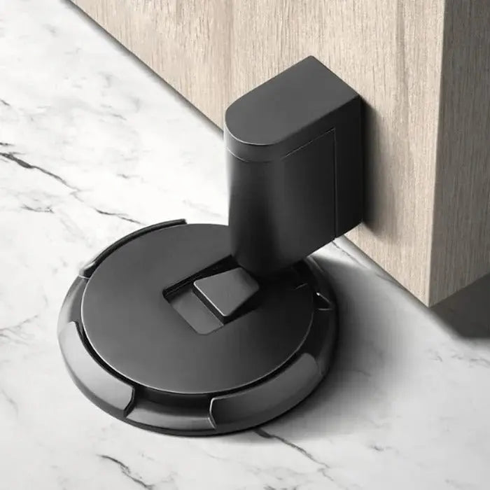 Adjustable Door Stopper with Locking Mechanism and Dual Mounting, Fits Up to 0.98 in Gap All Vera Mart