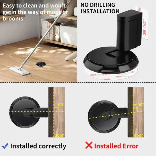 Heavy Duty Adjustable Door Stopper Allvera-mart