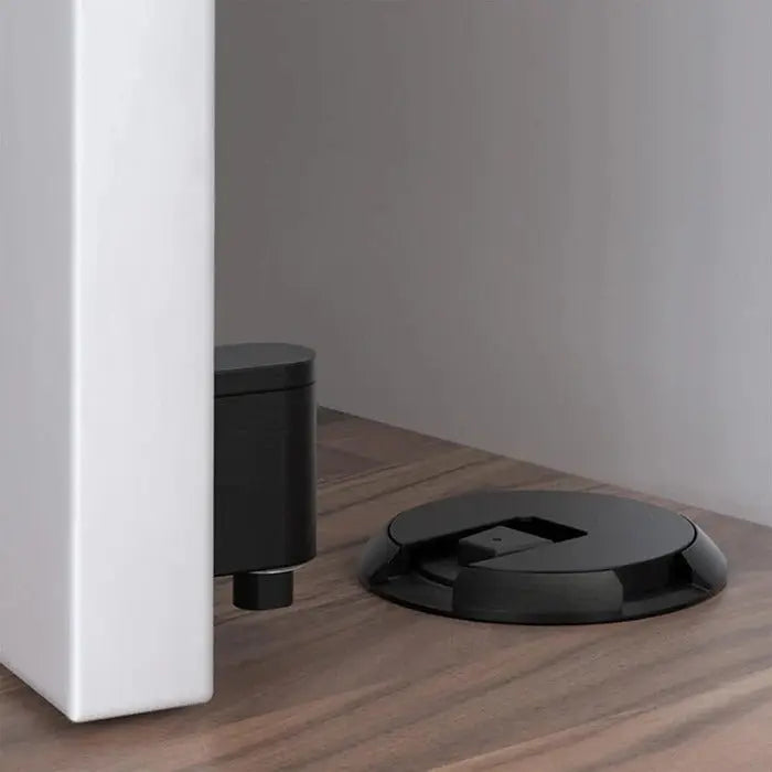 Adjustable Door Stopper with Locking Mechanism and Dual Mounting, Fits Up to 0.98 in Gap All Vera Mart