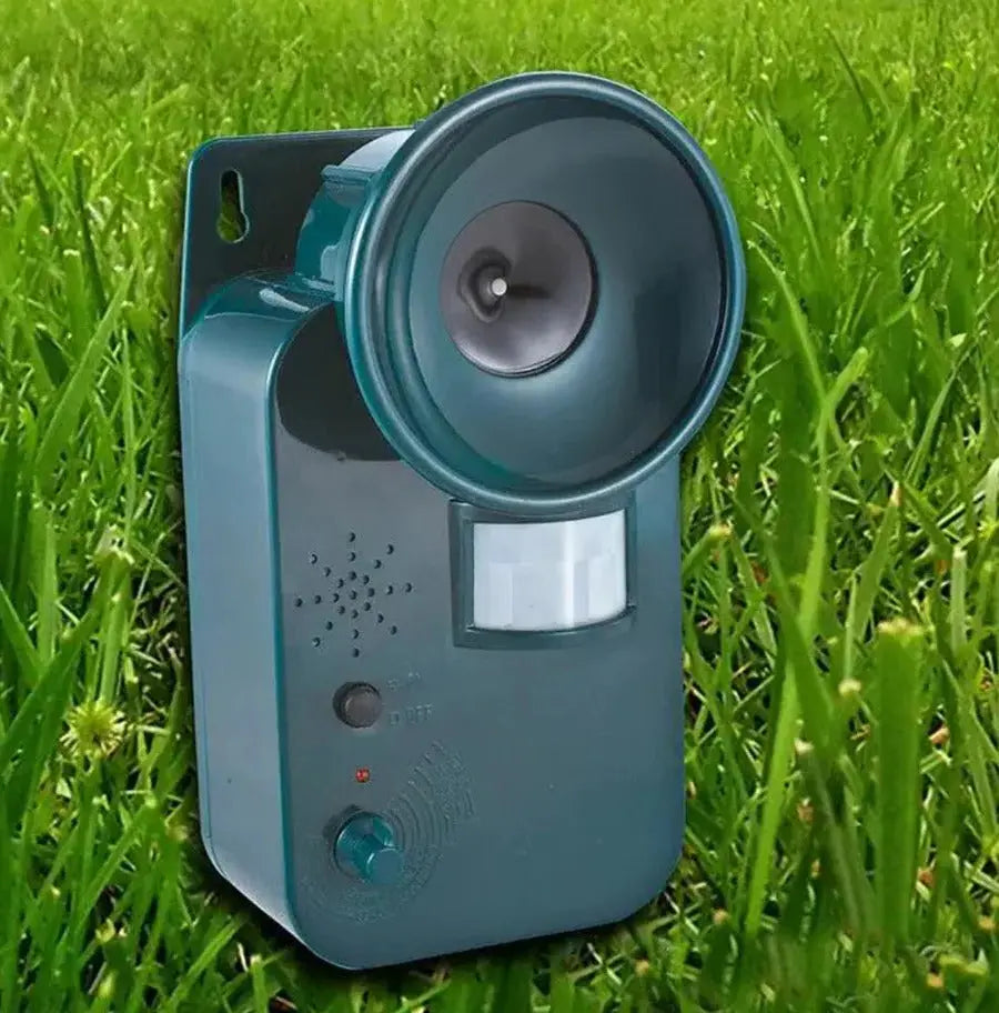 Ultrasonic Animal Repeller with Adjustable Frequency and Motion Sensor, 5,000 Sqft All Vera Mart