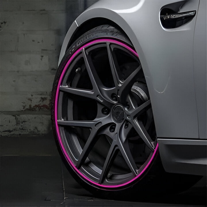 Rubber Wheel Rim Protector Strip with Pressure Sensitive Adhesive, 26.2 Feet All Vera Mart