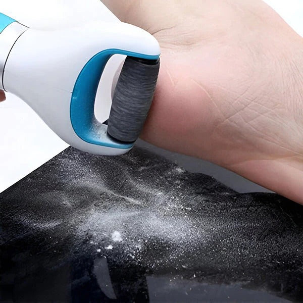 Electric Callus Remover with Rotating Abrasive Head and Detachable Design for Feet All Vera Mart