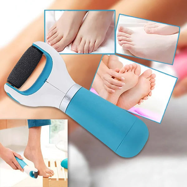 Electric Callus Remover with Rotating Abrasive Head and Detachable Design for Feet All Vera Mart
