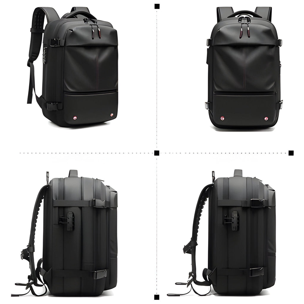 Travel Rucksack with Wet Dry Compartments and Compression Straps All Vera Mart