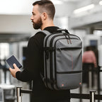 Travel Rucksack with Wet Dry Compartments and Compression Straps All Vera Mart